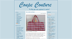 Desktop Screenshot of coupecouture.fr